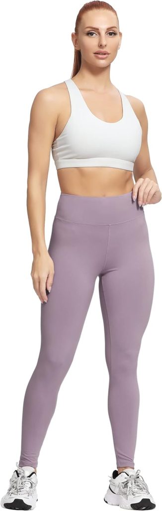 VALANDY High Waisted Leggings for Women Stretch Tummy Control Workout Running Yoga Pants RegPlus Size