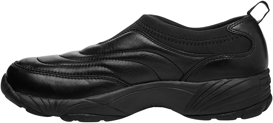 Propét Mens Wash and Wear Ii Slip On Sneakers Casual Shoes Casual - Black
